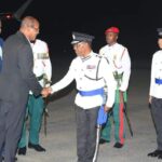 PM Browne receives red carpet welcome in oil-rich Guyana